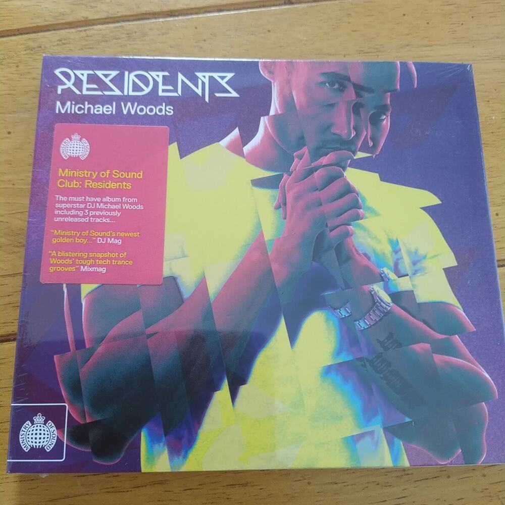 Michael Woods "Residents" Ministry of Sound CD [NEW SEALED]